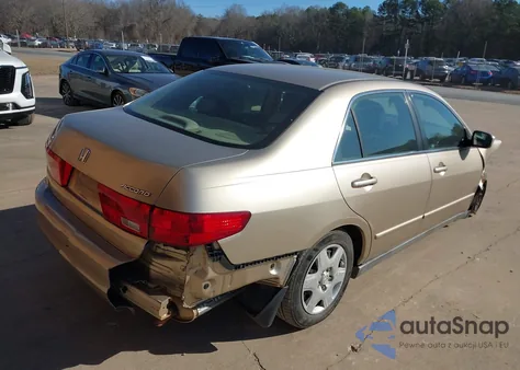 2005 Honda Accord 2.4 Lx z USA, uszkodzony, nr VIN 1HGCM56495A144920